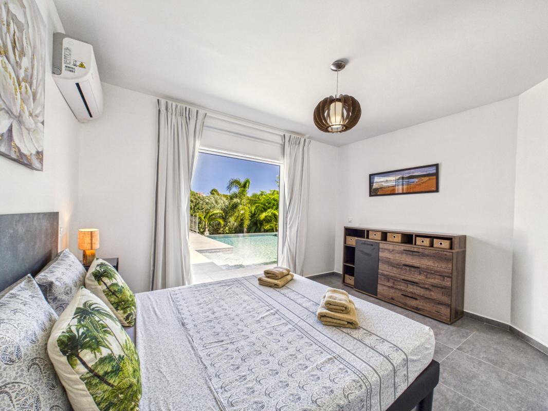 37.Location villa piscine Saint François Guadeloupe_Chambre 2